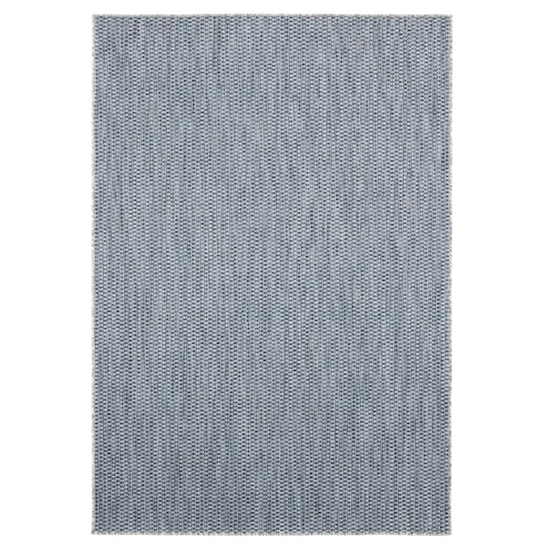 Manmade Augusta Dominical Blue Rectangle Area Rug - Blue - 5 ft. 3 in. x 7 ft. 6 in. MA3085987 - main